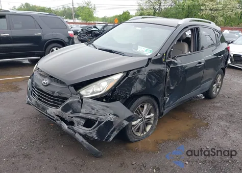 2014 Hyundai Tucson Se from USA, damaged, VIN KM8JU3AG3EU920464